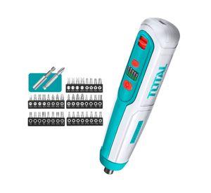 Destornillador inalámbrico Litio-ion 4V 1/4" + accesorios