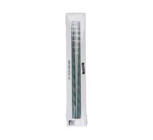 Velas twist verde 2 un.