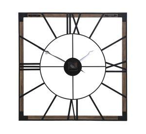 Reloj decorativo 60 cm cuadrado