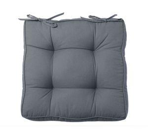 Cojín silla Liso gris 40x40 cm