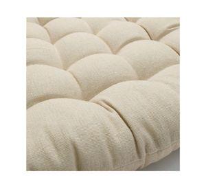 Cojín silla Liso beige 40x40 cm