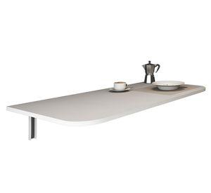 Mesa cocina plegable blanco