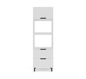 Despensa cocina Delta blanco 2 puertas 1 cajón