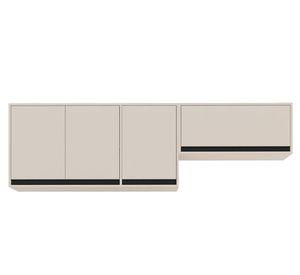 Mueble aéreo cocina Premier beige 4 puertas