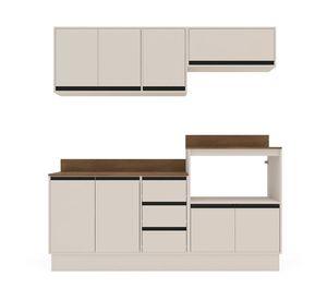 Kit cocina modular Premier M beige 8 puertas 3 cajones