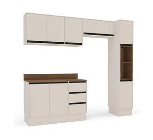 Kit cocina modular Premier S beige 8 puertas 3 cajones