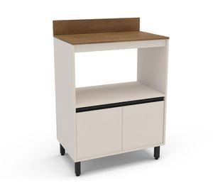 Mueble cocina aéreo Premier beige 116x80x49 cm