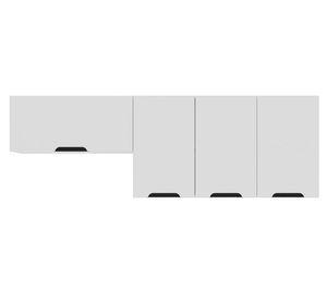 Mueble aéreo cocina Delta blanco 4 puertas