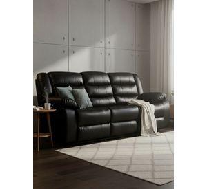 Sofa 3 Cuerpos Reclinable Portavasos Moderno Roma