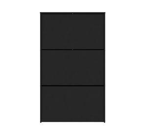 Zapateros 3 puertas Americana negro