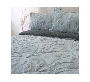 Cubrecama Jacquard gris 2 plazas