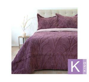 Cubrecama Jacquard obispo King