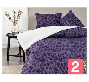 Plumón Olma morado 2 plazas