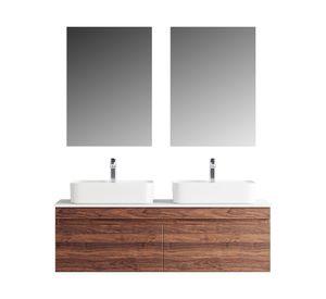 Mueble vanitorio 120 cm + espejo Astrid