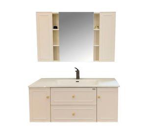 Mueble vanitorio 120 cm + espejo Vitta