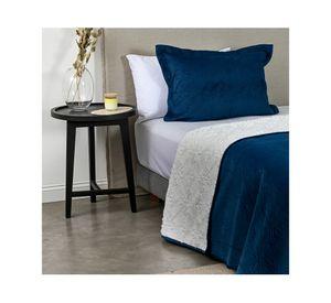 Quilt Petroleo azul 1.5 plazas