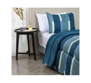 Plumón Campine azul 1.5 plazas