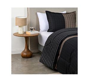 Plumón Tisu negro 1.5 plazas