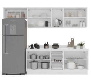 Cocina modular Delta blanco 224.5x280x52 cm