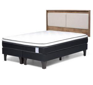 Cama europea New Style 6 King base dividida + respaldo