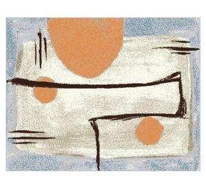 Alfombra Kandinsky naranjo 160x235 cm
