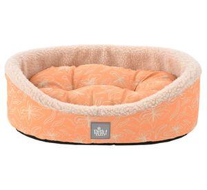 Cama chiporro estampada XL naranjo