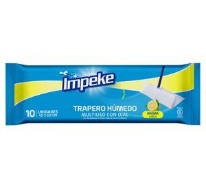 Trapero húmedo limón 10 un.