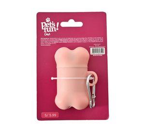 Dispensador + bolsas sanitarias rosado