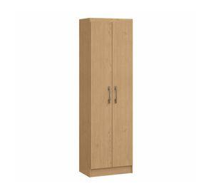 Clóset 2 puertas Queen café 183x55x35.5 cm