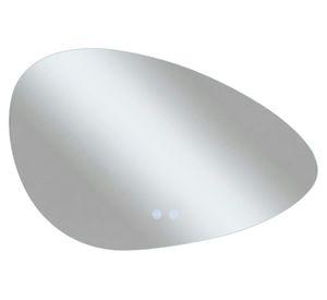 Espejo irregular Luz LED 3 colores 80x50 cm