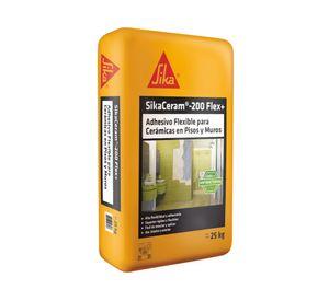 Adhesivo flexible 25 kg Sikaceram 200 Flex +