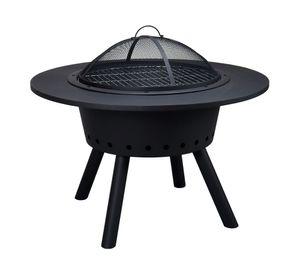 Brasero BBQ Fog 1 quemador negro mate.