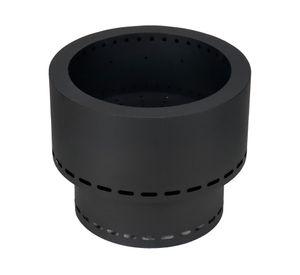 Brasero Shower 1 quemador negro mate