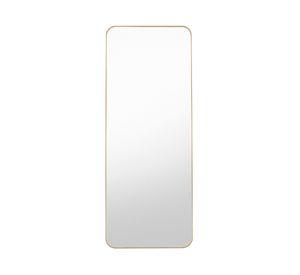 Espejo rectangular Sussy marco metálico 120x45x3.8 cm