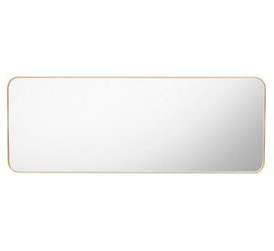 Espejo Loky rectangular marco metálico 45x120x3.8 cm