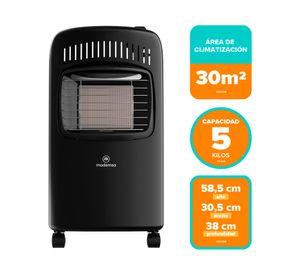 Estufa a gas HG05B 2.4 kW 5 kg negro