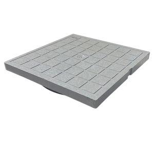 Tapa ciega Drainbox 20x20 cm gris