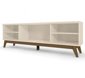 Rack TV beige/nogal 75"