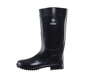 Bota de agua PVC mujer negro