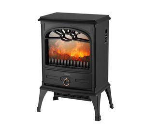 Estufa sin fuego HFS201 negro 1600W