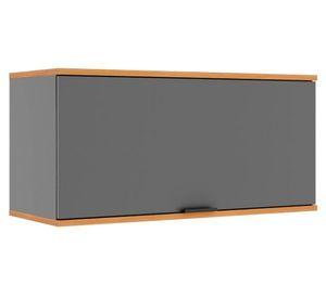 Mueble cocina Castaña canela/ceniza 80 cm 1 puerta