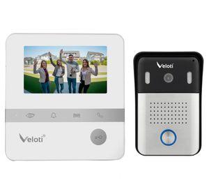 Videoportero Touch 4.3 blanco/gris