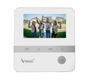 Videoportero Touch 4.3 blanco/gris