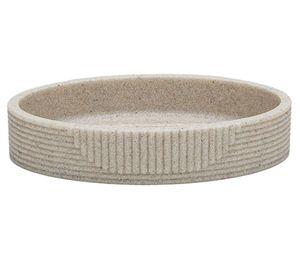Jabonera poliresina beige