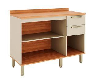 Mueble base cocina Castaña canela/arena 93.5x120x52 cm