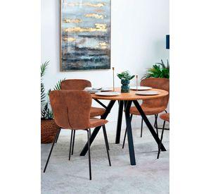 Pack 4 Sillas de Comedor Citrino Café