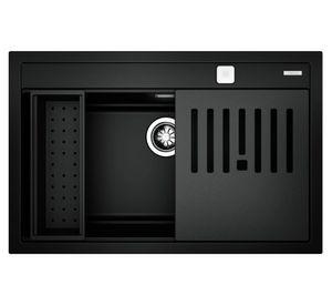 Mueble base lavaplatos empotrado Nova 80 WS TG Black