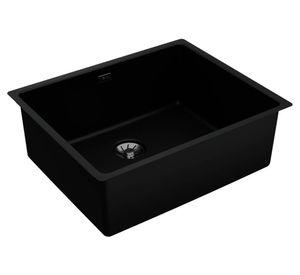 Mueble base lavaplatos empotrado/sobreponer/bajo encimera Topline RS15 50.40 FBK Black