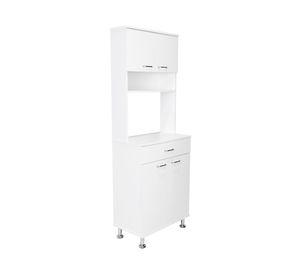 Mueble microondas Kitchen 60 Della blanco