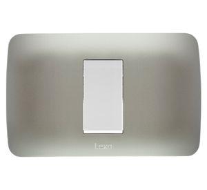 Interruptor KER-924 10A plata